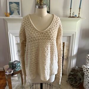 Free people knit sweater